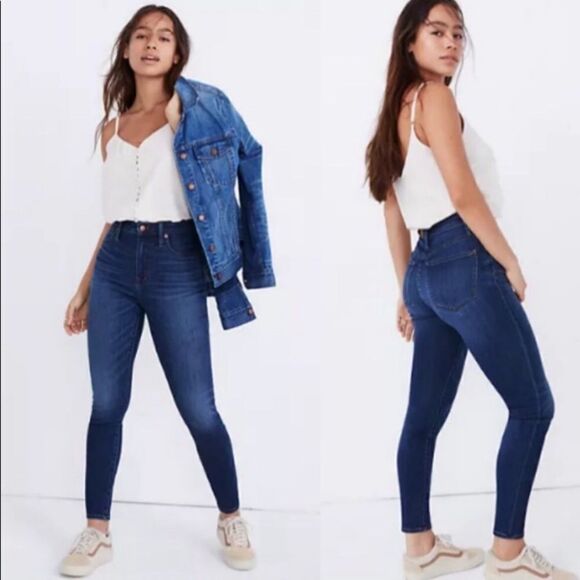 Madewell‎ Curvy High-Rise Skinny Stretch Jeans 23 - Picture 1 of 13
